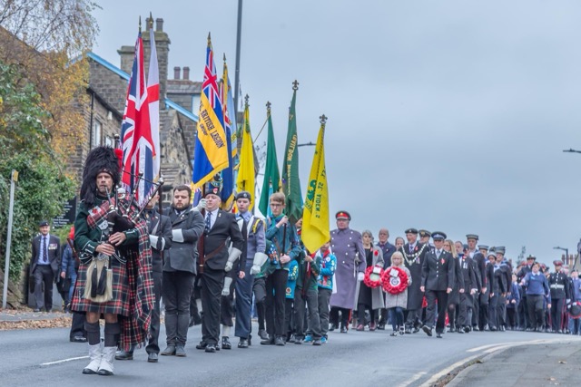 Bradford funeral bagpiper