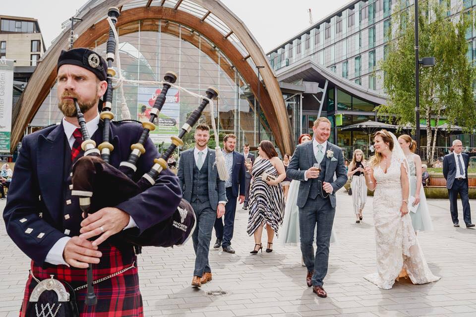 sheffield bagpiper