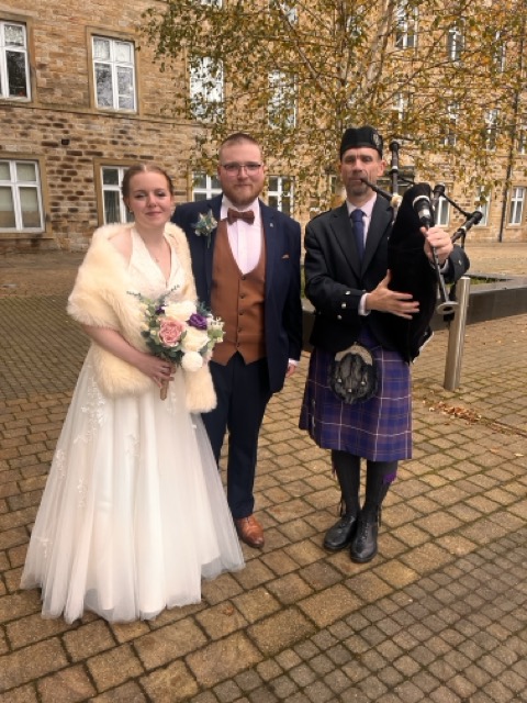 West Yorkshire Bagpiper Hire