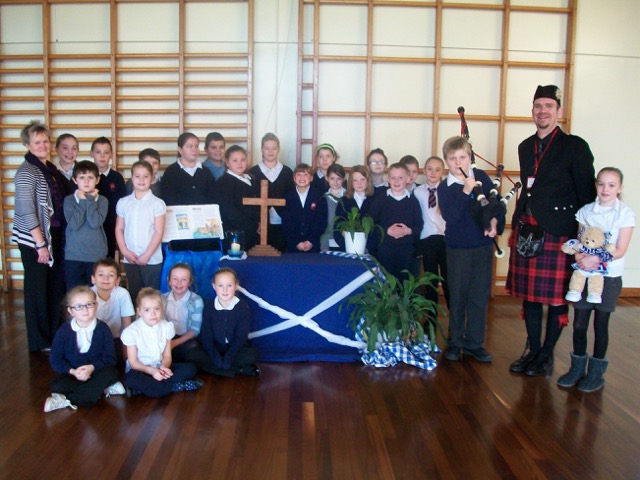 school bagpiper